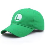 Green - casquette de baseball super mario, chapeau odyssey luigi bros, accessoires de cosplay, cadeaux ...