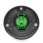 Green couvercle prcieux de carburant en aluminium cnc pour ktm, duke 200, 125, 390, pices de moto rc390, ...