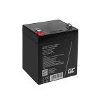 Greencell� rechargeable batterie agm 12v 5ah accumulateur au gel plomb cycles sans entretien vrla battery ...