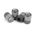 Grey4 pi�ces / ensemble p�re no�l pneu tige valve bouchons en aluminium voiture anti - poussi�re bouchons ...