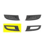 Grille pour anti - brouillard droit pour volkswagen polo de juin 2009 a avril 2014
