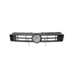 Grille de calandre centrale noir et chrom� pour volkswagen polo de juin 2009 a avril 2014
