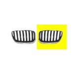 Grille calandre gauche 11 / 03< chrome / noir pour bmw x5