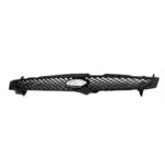 Grille de calandre sup�rieure pour ford fiesta v ph. 1, 2002 - 2005, noire, sans logo, pare chocs avant ...