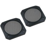 Grilles de haut - parleur 100mm metal carre
