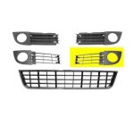 Grille ouverte gauche dans pare - choc pour audi a6 de 2001 - 2004
