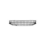 Grille de pare - choc avant pour renault kangoo