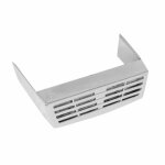 Grille plastique chromé enjoliveur de phare avant pour mobylette mbk 88 Grille plastique chromé enjoliveur de phare avant pour mobylette mbk 88