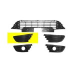 Grille prise air inferieur droit 08 sans antibrouillard pour citroen c4