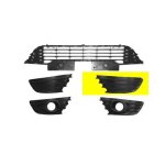 Grille prise air inferieur gauche 08 sans antibrouillard pour citroen c4