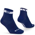 Gripgrab - classic low cut sock - chaussettes de cyclisme taille 44 - 47 - l, bleu / blanc