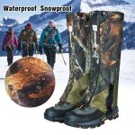 Gutres de neige impermables pour camping en plein air, couverture de legging pour cyclisme, bottes ...
