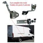 Guidages complet porte coulissante - iveco daily 29l15 v 09 / 2011 - 02 / 2014