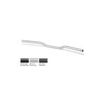 Guidon 25, 4mm streetbar alu lsl 1  noir bross�