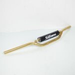 Guidon cross kyoto or et mousse noir sifam neuf pour moto cross enduro 50