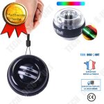 Gyroscope power balle led puissance poignets balle bras exercice force entranement energyball maison ...