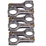 H beam bielles connecting rods pleuel pour bmw e28 m5 e24 m6 s38 b35 3. 5l arp