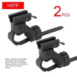 H07p - 2p - adaptateur de fixation de tte de vlo, support de lampe avant de bicyclette, montage et ...