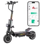 Halo knight t107 pro (version 2025) trottinette electrique, moteur 3000 w x 2, batterie 60 v 38, 4 ah, ...