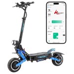 Halo knight t108 pro (version 2025) trottinette electrique, moteur 2 x 3 000 w, batterie 60 v 38, 4 ah, ...