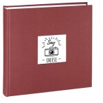 Hama 4007249023452 album photo et prot�ge - page bordeaux 400 feuilles 10 x 15 reliure du livre