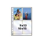 Hama photo sleeves for ring - binder albums a4, clear, 10 x 15 cm prot�ge documents transparent