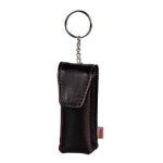 Hama usb stick case  fashion , black logement pour cl� usb simili - cuir noir et rouge