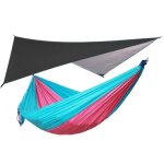 Hamacs de camping portables avec auvent, tente, mouche de pluie, extérieur, intérieur, sac a dos, voyage, ... Hamacs de camping portables avec auvent, tente, mouche de pluie, extérieur, intérieur, sac a dos, voyage, ...