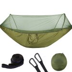 Hamac de camping portable simple et double, 250x120cm, avec moustiquaire, moustiquaire pop - up, facile ... Hamac de camping portable simple et double, 250x120cm, avec moustiquaire, moustiquaire pop - up, facile ...