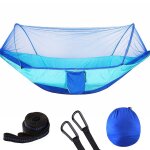 Hamac de camping portable simple et double, 250x120cm, avec moustiquaire, moustiquaire pop - up, facile ... Hamac de camping portable simple et double, 250x120cm, avec moustiquaire, moustiquaire pop - up, facile ...