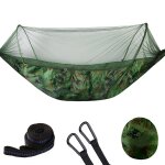 Hamac de camping portable simple et double, 250x120cm, avec moustiquaire, moustiquaire pop - up, facile ... Hamac de camping portable simple et double, 250x120cm, avec moustiquaire, moustiquaire pop - up, facile ...