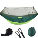 Hamac de camping portable simple et double, 250x120cm, avec moustiquaire, moustiquaire pop - up, facile ... Hamac de camping portable simple et double, 250x120cm, avec moustiquaire, moustiquaire pop - up, facile ...
