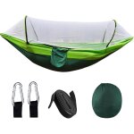 Hamac d'extrieur avec moustiquaire, portable, en nylon, respirant, a schage rapide, capacit de charge ...