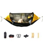 Hamac avec moustiquaire, tente de camping en plein air, double parachute anti - buée, chaise pivotante ... Hamac avec moustiquaire, tente de camping en plein air, double parachute anti - buée, chaise pivotante ...