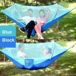 Hamac portable, lit - balan�oire, deux places, avec moustiquaire, pour voyage, survie, ext�rieur, camping, ...