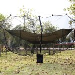 Hamac portable avec moustiquaire, pour camping survie jardin chasse loisirs voyage, non inclus