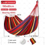 Hamac en toile epaisse pour l'extrieur, lit - balanoire pour loisirs de jardin, lit - balanoire pour ...