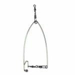 Hameon de pche automatique a dclencheur, poteau de pche a ressort en fibre, outil de catapulte a ...
