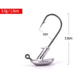 Hame�on de p�che pour leurre souple 3. 5g 5g 7g 10g, 10 pi�ces / lot, accessoires terminaux