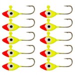 Hame�on de p�che sur glace solide, forte capacit� de capture, mini aiguis� a haute p�n�tration, dur, ...