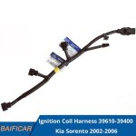 Harnais de bobine d'allumage authentique, pour hyundai terraken 39610 kia sorento 39400 � 3. 5, 2002 ...
