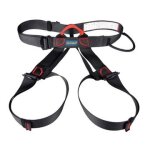 Harnais d'escalade professionnel alpinisme noir ds4062