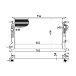 Hart 620 208 radiateur, refroidissement du moteur pour renault