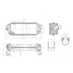 Hart 642 957 intercooler, echangeur pour hyundai, kia