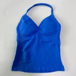 Haut de sport a bretelles palangrées sans logo, vêtements dos nu pour femmes, soutien - gorge froissé, ... Haut de sport a bretelles palangrées sans logo, vêtements dos nu pour femmes, soutien - gorge froissé, ...