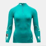 Haut technique ski avec col montant zipp grand logo dos femme rossignol