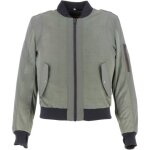 Helstons elis air veste textile de moto, vert - brun, taille 2xl pour hommes