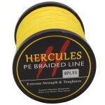 Hercules 8 brins 1000m pe tressé ligne de pêche tresse peche pêche en eau salée tissage supérieur extrême ... Hercules 8 brins 1000m pe tressé ligne de pêche tresse peche pêche en eau salée tissage supérieur extrême ...