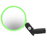 Hf mr087 rtroviseur de vlo pliable rglable en acier inoxydable pour guidon de 17  21 mm (087 vert) ...