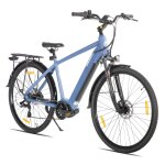 Hiland allanton vtt electrique 27, 5 pouces, v�lo electrique unisex avec moteur 250w & batterie 10, 4ah, ...
